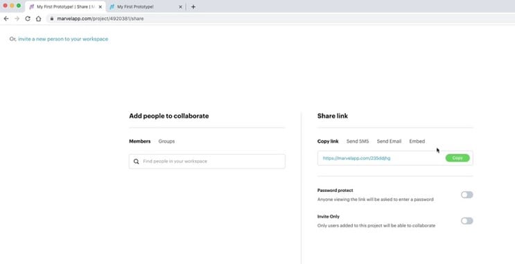 marvel prototyping tool