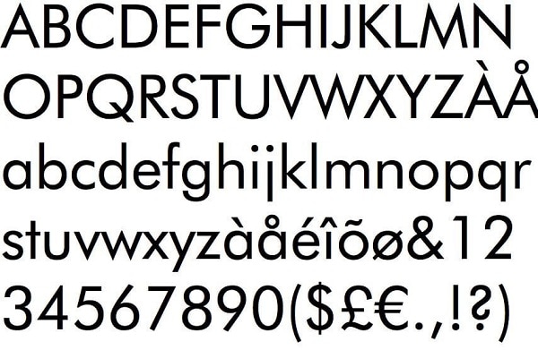 ascender font