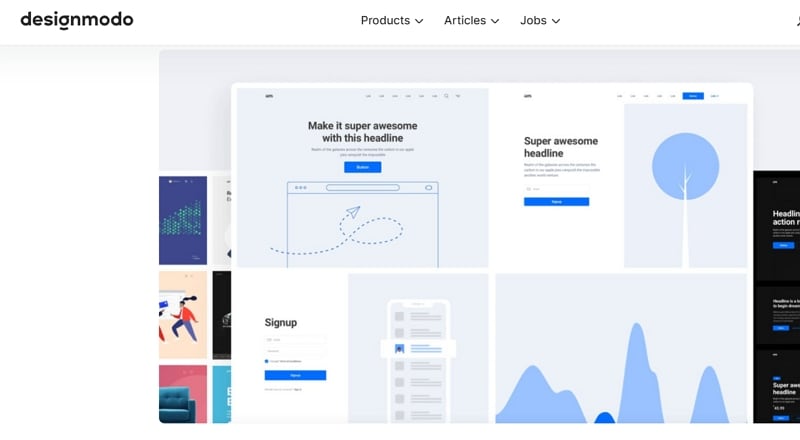 material ui blog
