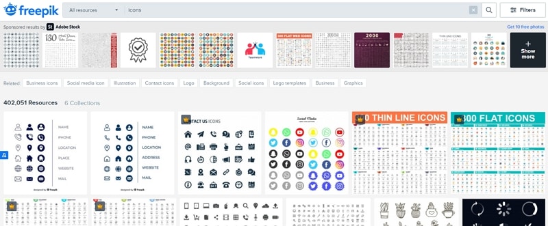 icons free web