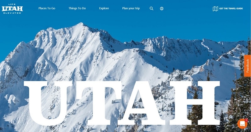 best travel web design