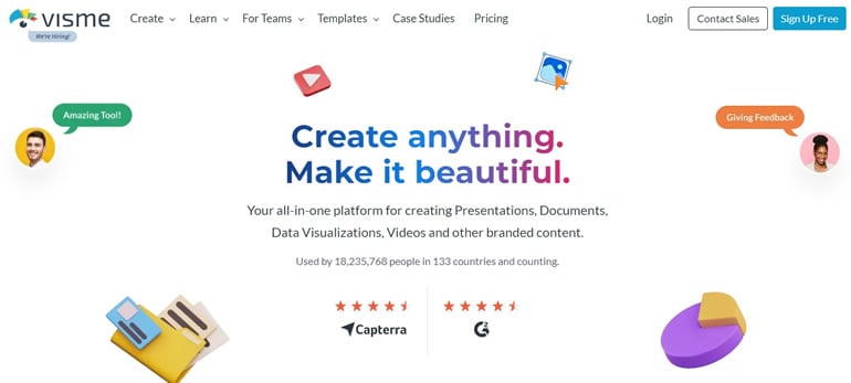 visme concept map maker