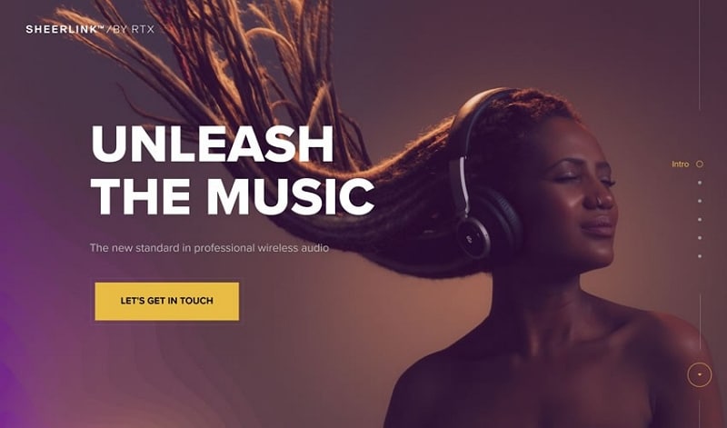 single page design