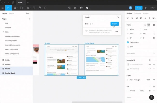 zeplin ui ux design tool