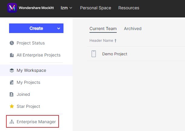 pay for enterprise space
