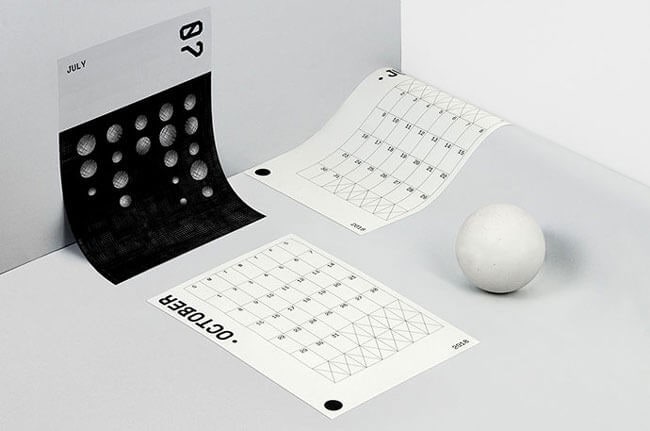 creative calendar designs 2019