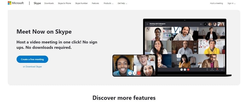 skype best websites design