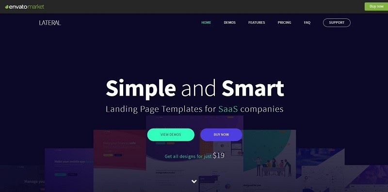 company website templates