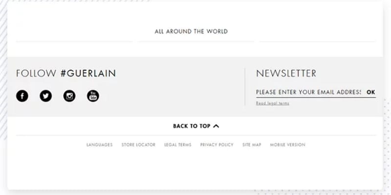 footer design html css