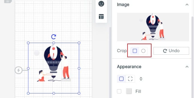 crop an image