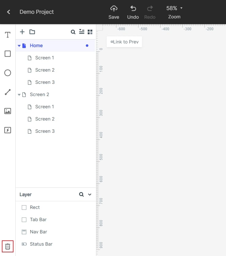 manage screen