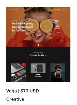 webflow blog template