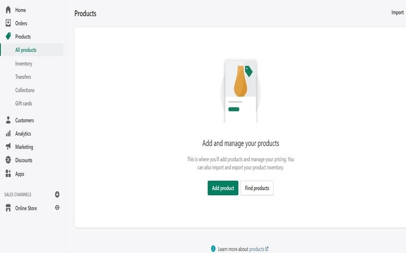 how to create an online store