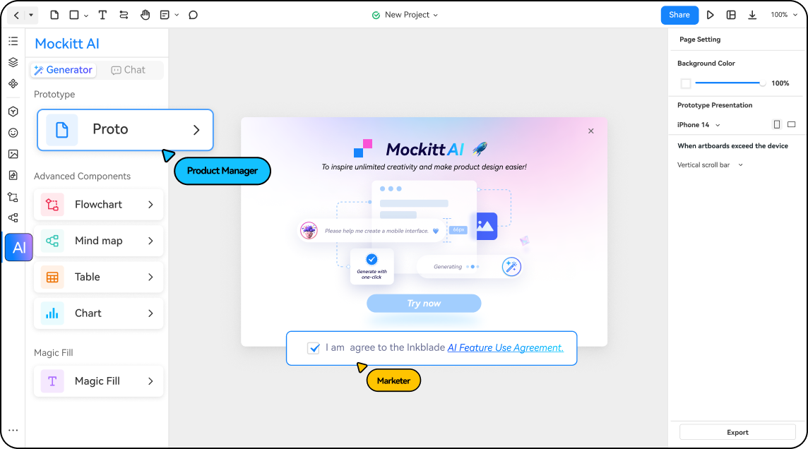 entern mockitt ai