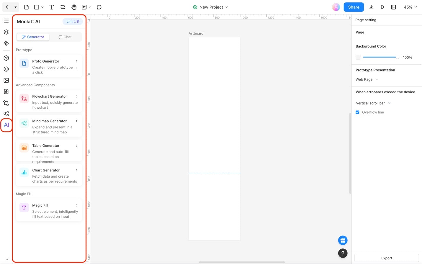 mockitt interface