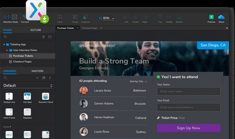 build app prototype