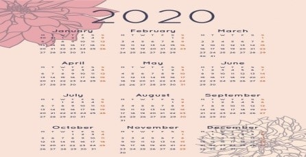calendar design ideas