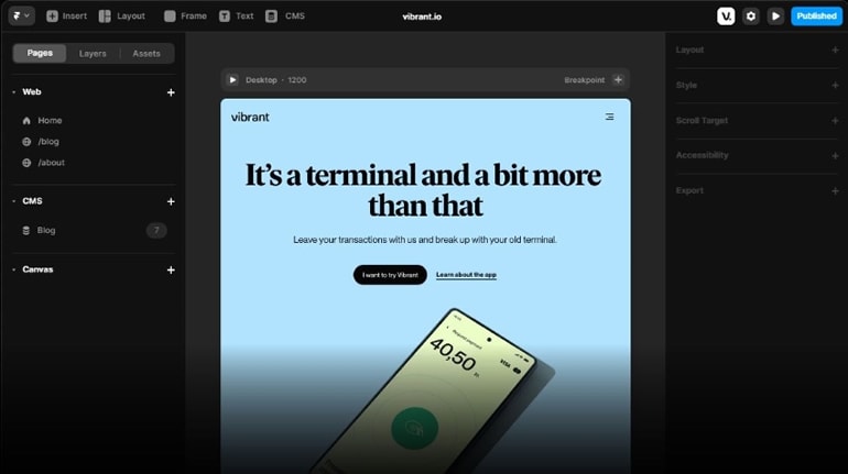  framer interface