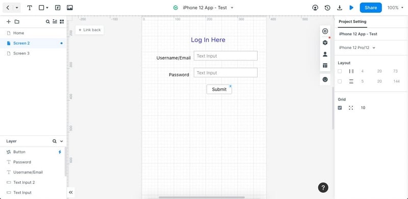 clickable prototype