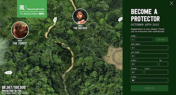 web page design examples