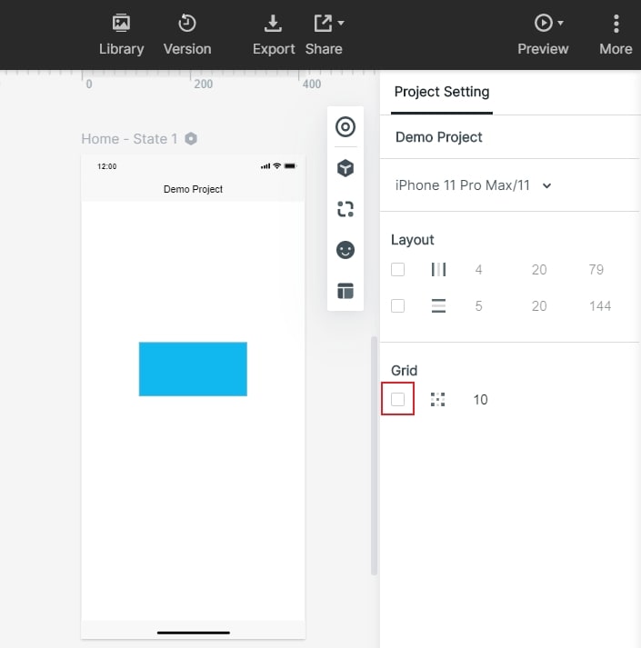 hide grid lines