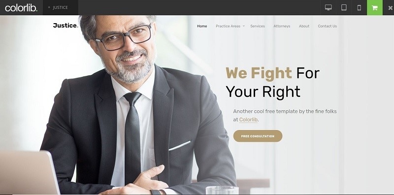 shopping web template