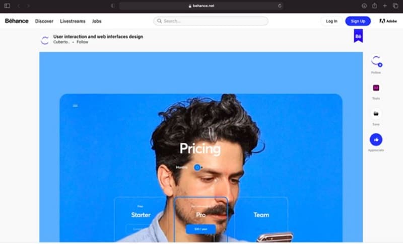 ui design behance