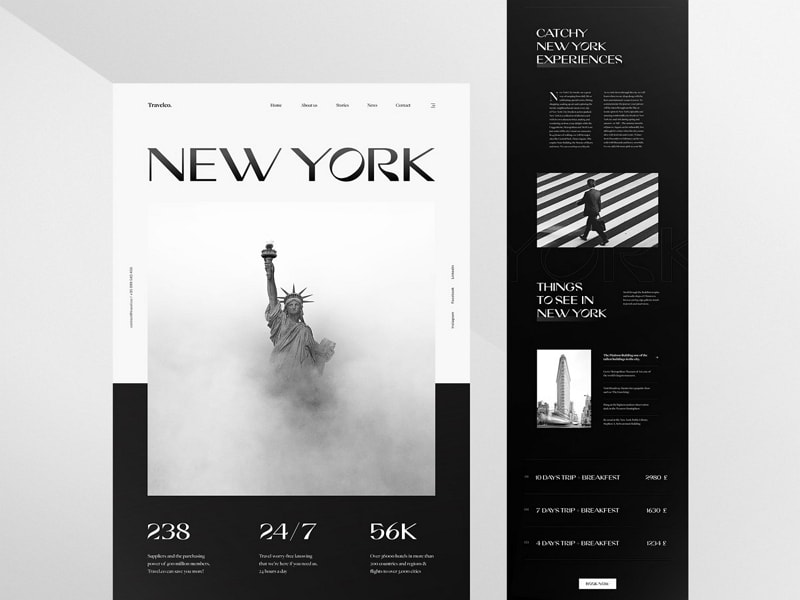 dribbble ui design