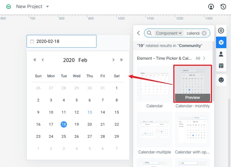 calendar design template