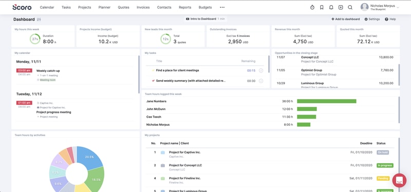 project tracking app