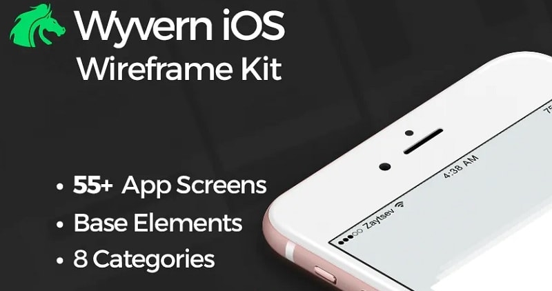 ios wireframe kit free