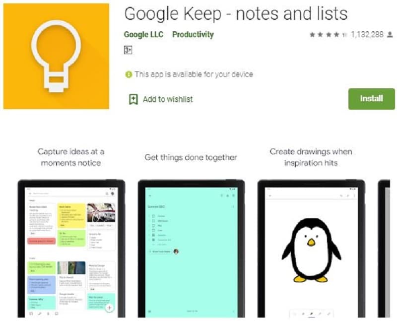 app widget for android