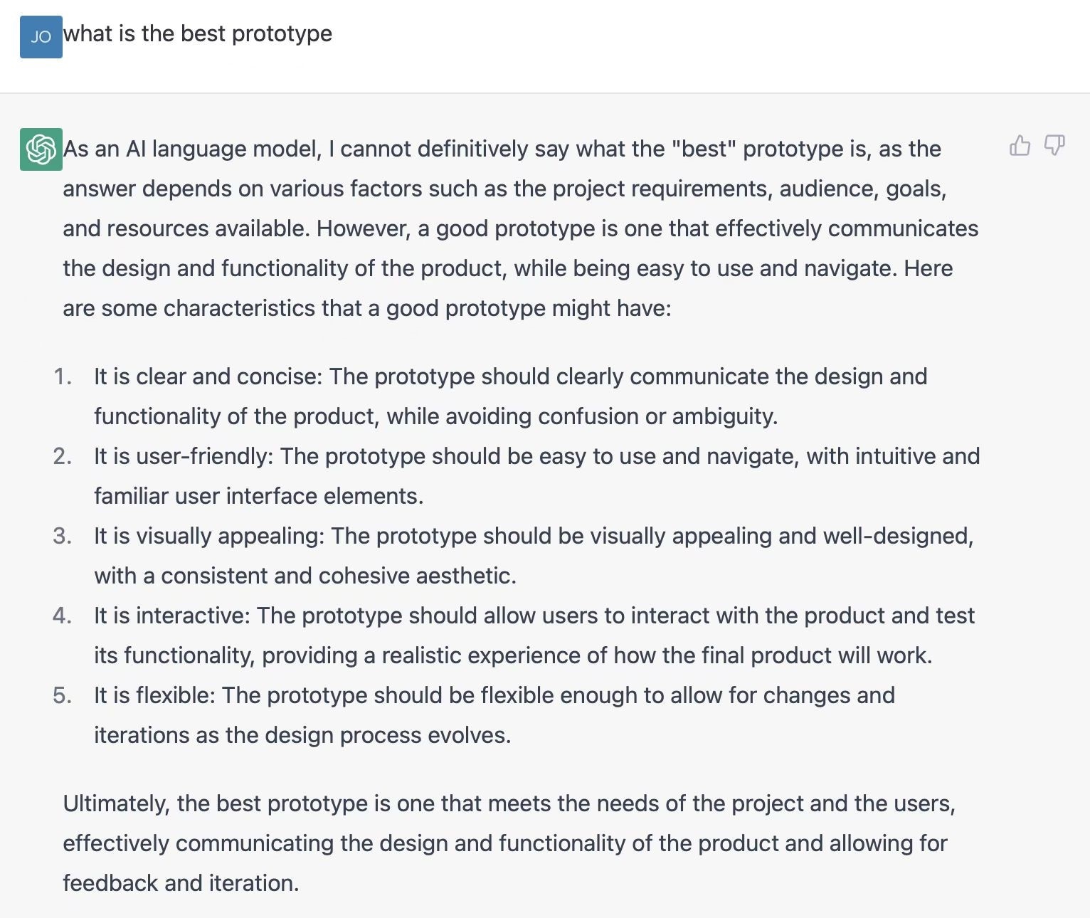 chatgpt offers standards for checking