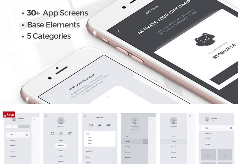 free wireframe templates