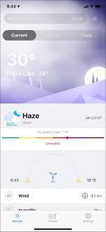 weather on iphone lock screen
