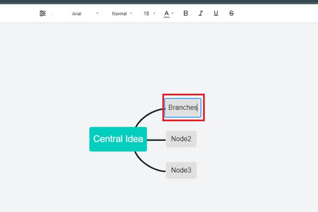 add branches mind map