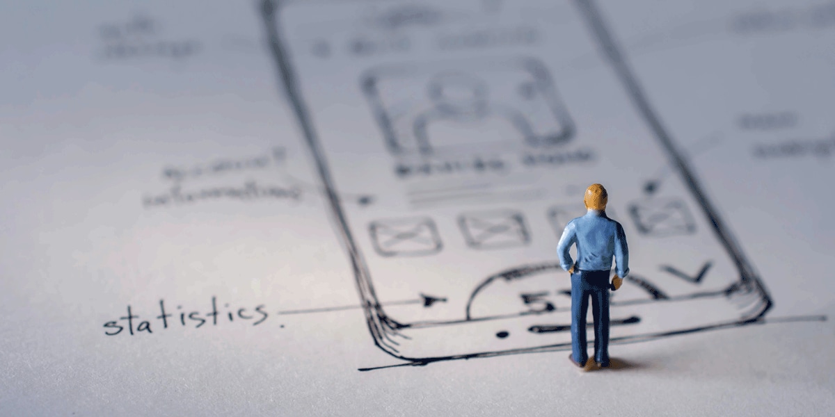 UX designer career and motivation illustration