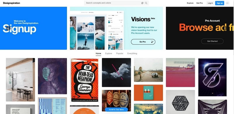 modern site design