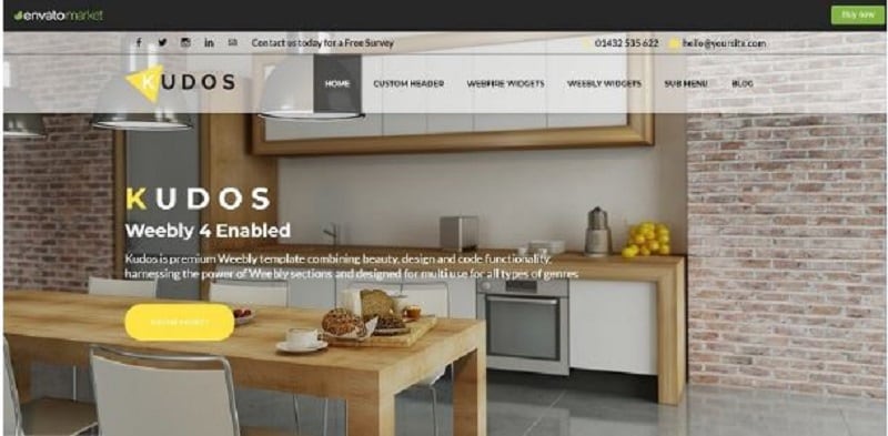Weebly website templates