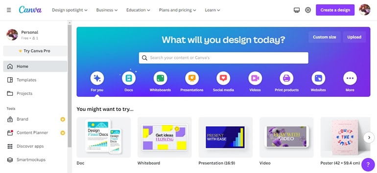 canva concept map maker