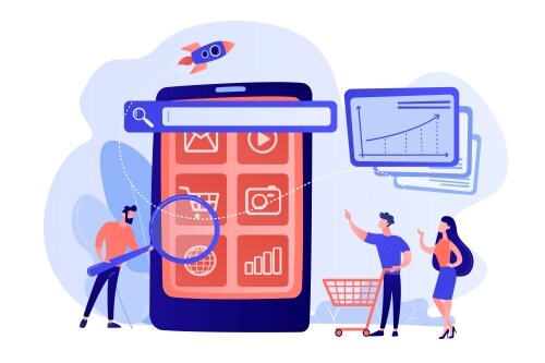 graphic illustration of consumers buying behavior