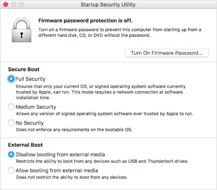 downgrade macos big sur