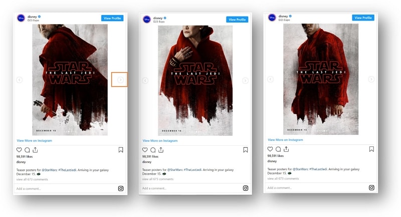 instagram carousel