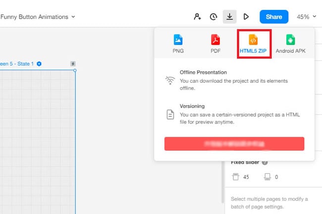 download html prototypes