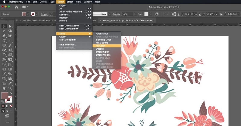 vector graphics editor
