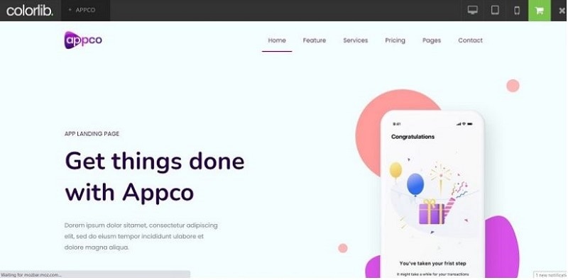 basic CSS template