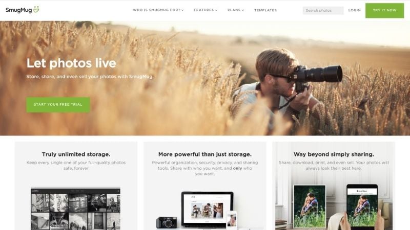 best website builder for photographers