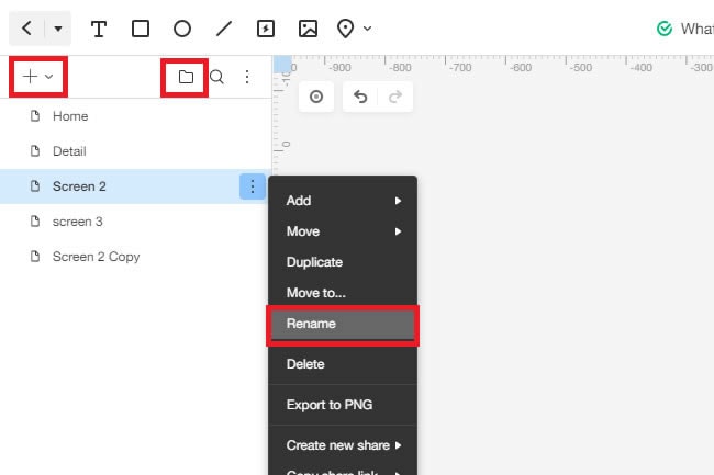 manage screen folders