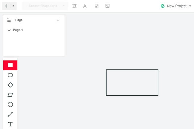 drag symbol to create flowchartstep-2-flowchart-mockitt