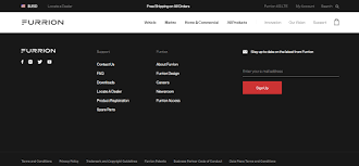 css footer design templates